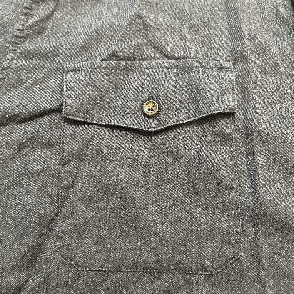 Calvin Klein Mens Button Down Dress Shirt Blue Long Sleeve Size XXL - Picture 6 of 13